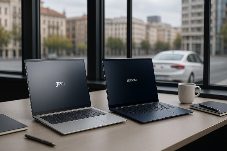 LG Gram Pro 16 vs Samsung Galaxy Book4 Pro 16: cuál gana en autonomía y ligereza LG Gram Pro 16 vs Samsung Galaxy Book4 Pro 16: cuál gana en autonomía y ligereza