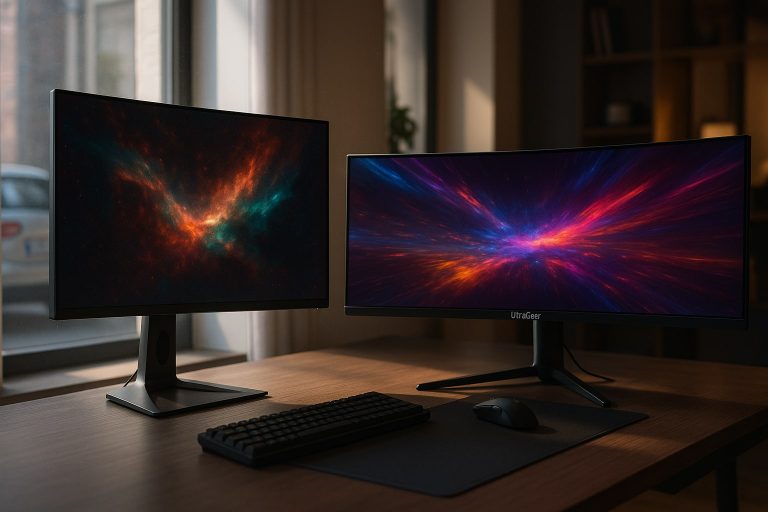 Alienware AW3225QF vs LG UltraGear 34GS95QE: monitor ultrapanorámico OLED para gaming inmersivo Alienware AW3225QF vs LG UltraGear 34GS95QE: monitor ultrapanorámico OLED para gaming inmersivo