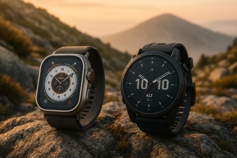 Apple Watch Ultra 2 vs Garmin Fenix 8: reloj outdoor premium para montaña y aventura Apple Watch Ultra 2 vs Garmin Fenix 8: reloj outdoor premium para montaña y aventura