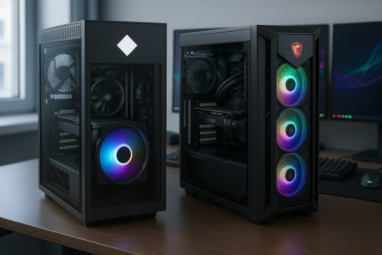 HP Omen 45L vs MSI Aegis RS2: PC gaming sobremesa preensamblado con RTX 4070 Ti bajo 2.500 € HP Omen 45L vs MSI Aegis RS2: PC gaming sobremesa preensamblado con RTX 4070 Ti bajo 2.500 €