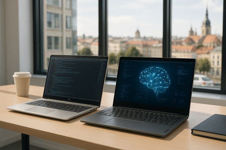 HP OmniBook Ultra 14 vs Lenovo ThinkBook 14 Gen 7: portátiles con NPU AMD Ryzen AI para trabajar con modelos locales HP OmniBook Ultra 14 vs Lenovo ThinkBook 14 Gen 7: portátiles con NPU AMD Ryzen AI para trabajar con modelos l