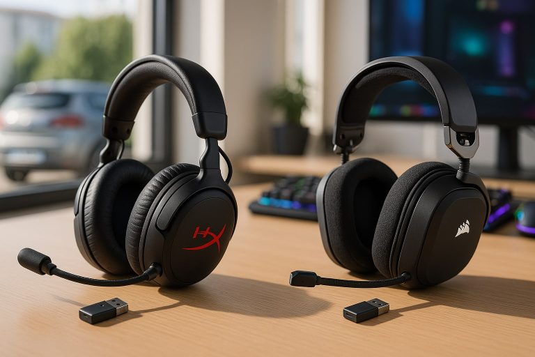 HyperX Cloud III Wireless vs Corsair HS80 Max Wireless: auriculares gaming inalámbricos bajo 200 € HyperX Cloud III Wireless vs Corsair HS80 Max Wireless: auriculares gaming inalámbricos bajo 200 €
