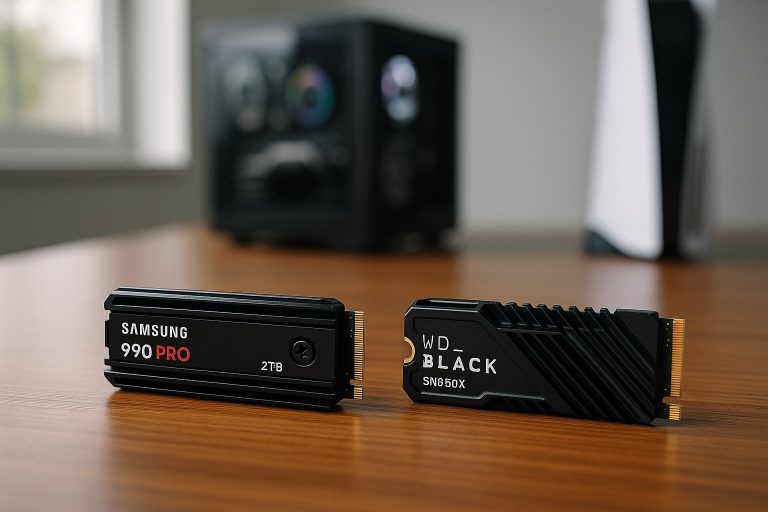 Samsung 990 Pro 2 TB vs WD Black SN850X 2 TB: qué SSD NVMe elegir para PS5 y PC gaming Samsung 990 Pro 2 TB vs WD Black SN850X 2 TB: qué SSD NVMe elegir para PS5 y PC gaming