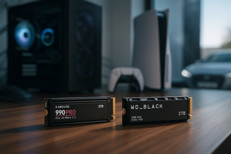 Samsung 990 Pro 2 TB vs WD Black SN850X 2 TB: SSD NVMe para PS5 y PC gaming Samsung 990 Pro 2 TB vs WD Black SN850X 2 TB: SSD NVMe para PS5 y PC gaming