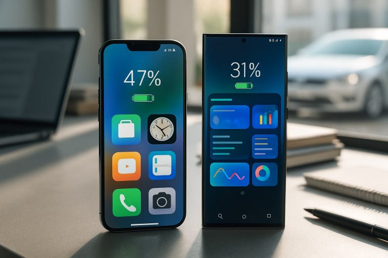 iPhone 16 Pro Max vs Samsung Galaxy S25 Ultra: cuál aguanta más batería en uso intensivo