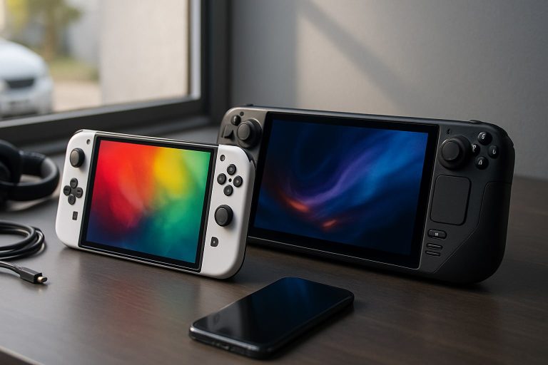 Nintendo Switch 2 vs Steam Deck OLED: híbrida de salón o portátil PC bajo 600 €
