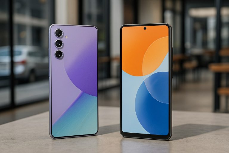Samsung Galaxy A55 vs Xiaomi Redmi Note 14 Pro: gama media bajo 350 € con más años de actualizaciones
